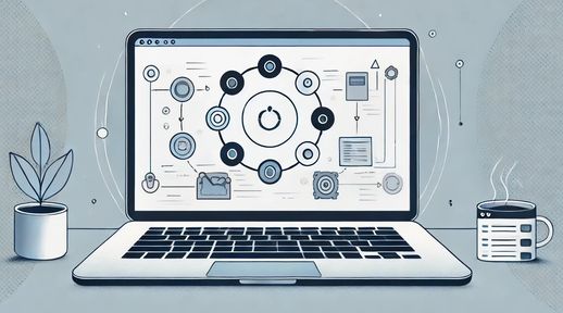 Laptop with automated testing process