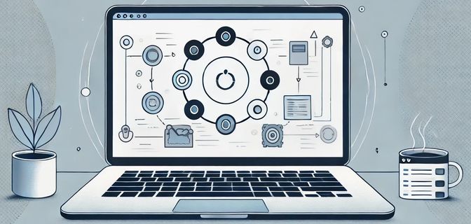 Laptop with automated testing process